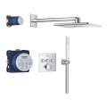 GROHE 34875000 - Système de douche PRECISION SMARTCONTROL 310 mm, chrome brillant