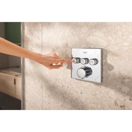GROHE 34875000 - Système de douche PRECISION SMARTCONTROL 310 mm, chrome brillant