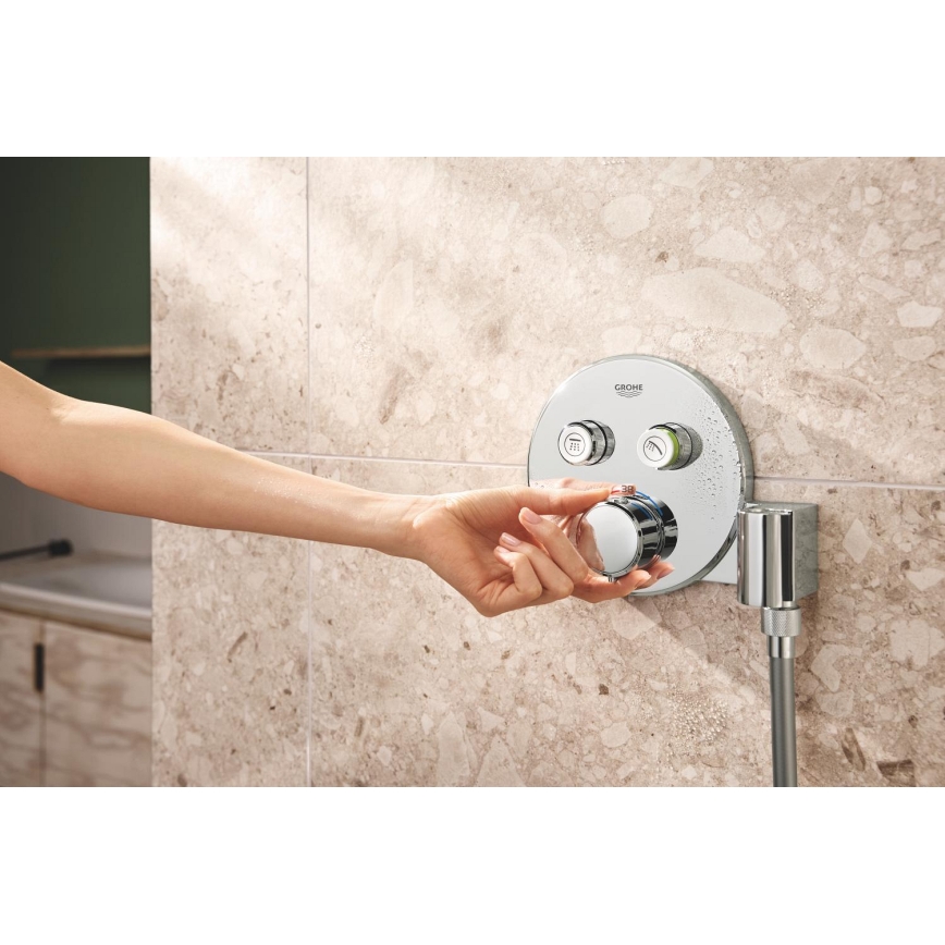 GROHE 34877000 - Sistema doccia VITALIO RAIN MONO 310 cromo lucido