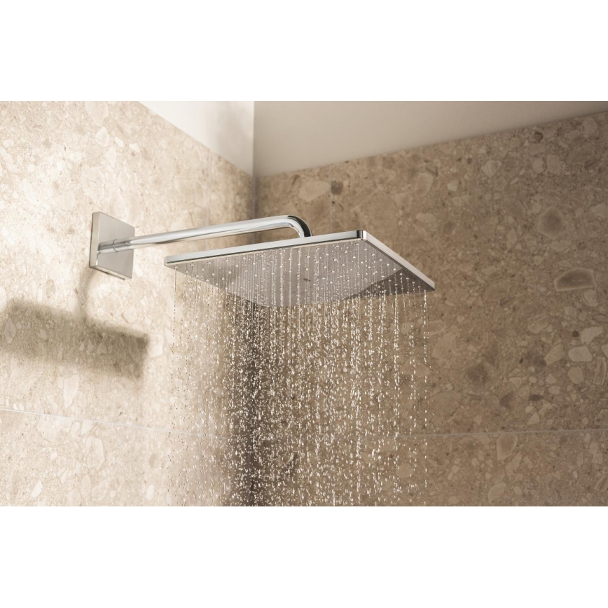 GROHE 34879000 - Système de douche encastré PRECISION CUBE 310 × 310 mm chromé