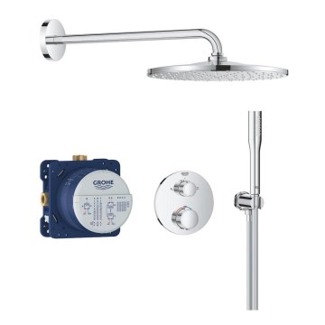 GROHE 34880000 - Ensemble de douche avec mitigeur encastré GROHTHERM SMARTCONTROL chrome brillant