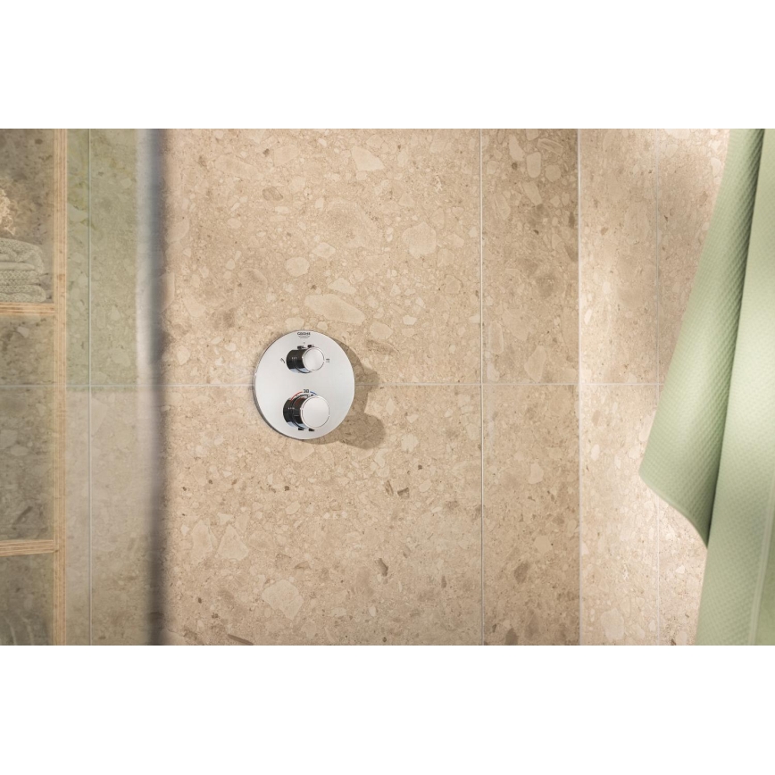 GROHE 34880000 - Set doccia con miscelatore da incasso GROHTHERM SMARTCONTROL cromo lucido