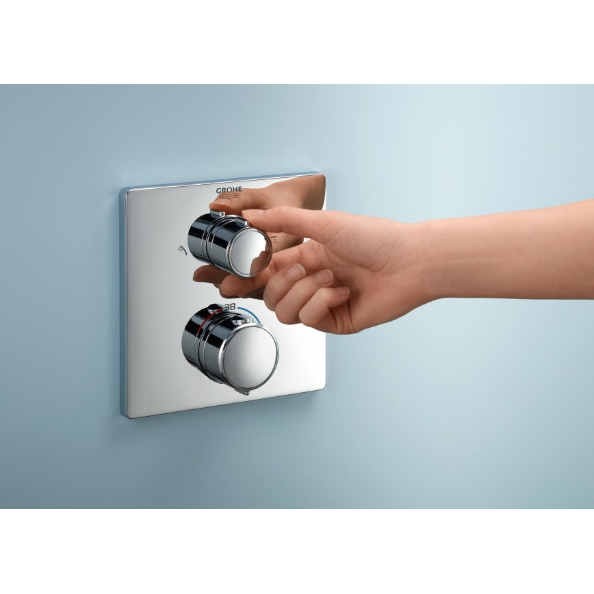 GROHE 34882000 - Système de douche PRECISION VITALIO COMFORT 250, chrome brillant