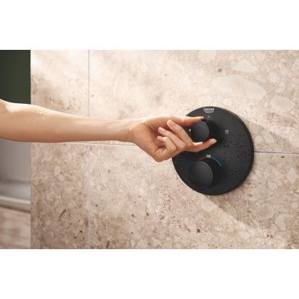 GROHE 348832430 - Set doccia VITALIO START 250 mm nero