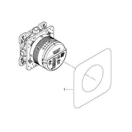 GROHE 35600000 - Corpo incasso universale RAPIDO SMARTBOX DN 15