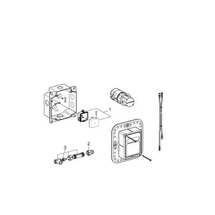 GROHE 36264001 - Unterputz-Einbausystem ESSENSE E, glänzender Chrom