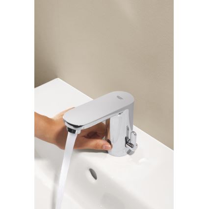 GROHE 36366002 - Elektronische Waschtischarmatur GET E, glänzender Chrom