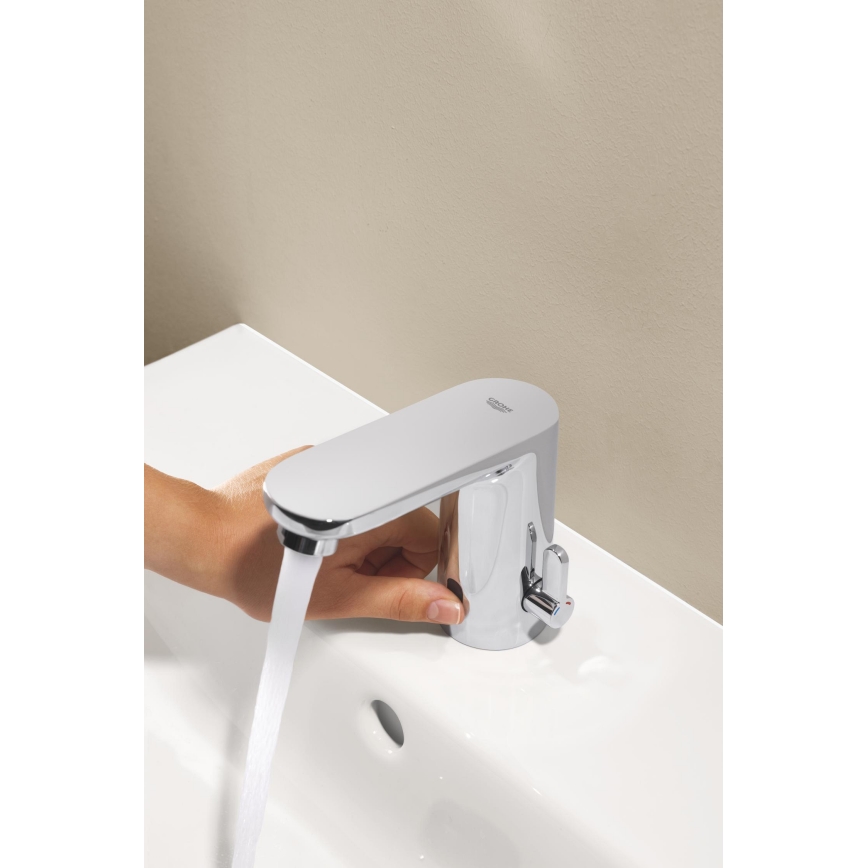 GROHE 36366002 - Elektronische Waschtischarmatur GET E, glänzender Chrom