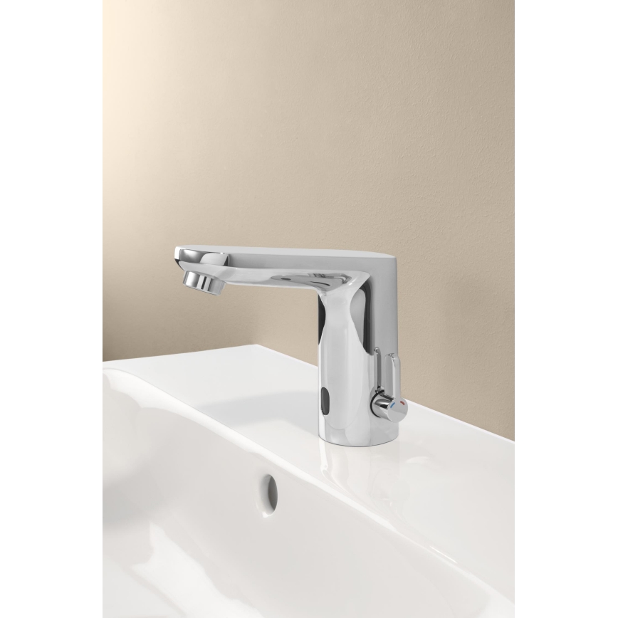 GROHE 36366002 - Elektronische Waschtischarmatur GET E, glänzender Chrom