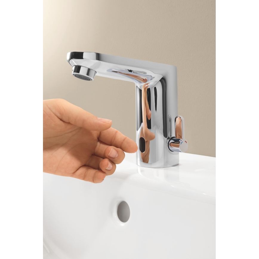 GROHE 36366002 - Miscelatore elettronico per lavabo GET E cromo lucido