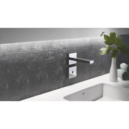 GROHE 36442000 - Infrarot-Elektronik-Armatur EUROCUBE E, glänzender Chrom