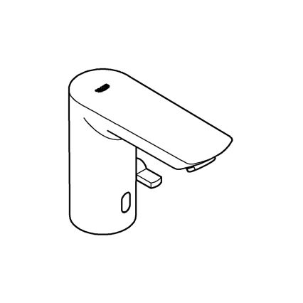 GROHE 36453000 - Miscelatore elettronico a infrarossi per lavabo BAU COSMOPOLITAN E 123 mm cromo