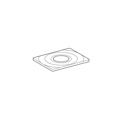 GROHE 37063000 - Betätigungsplatte SURF 156 × 197 mm, polierter Chrom
