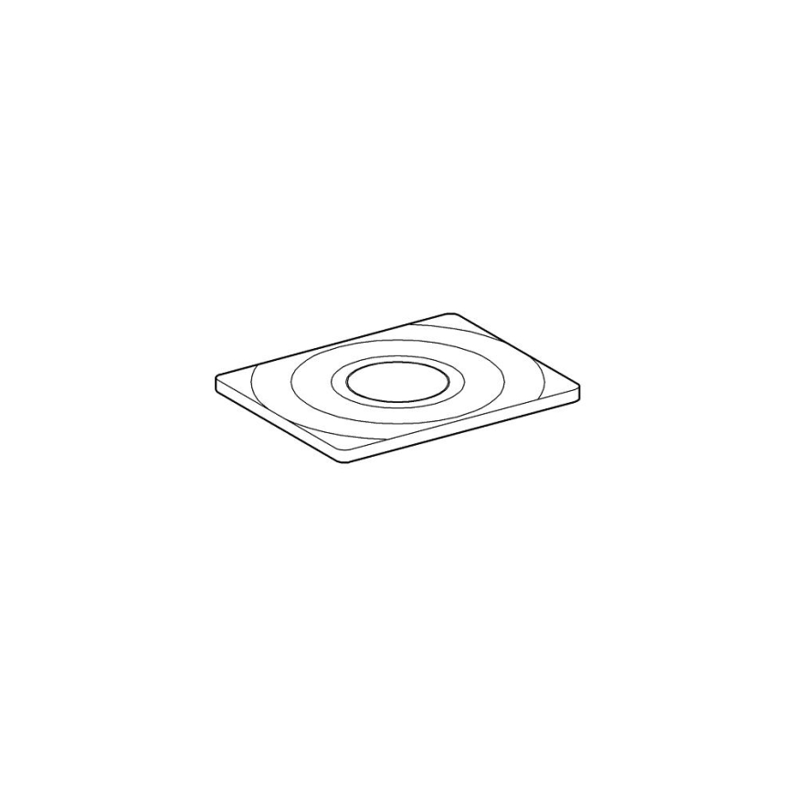 GROHE 37063000 - Betätigungsplatte SURF 156 × 197 mm, polierter Chrom