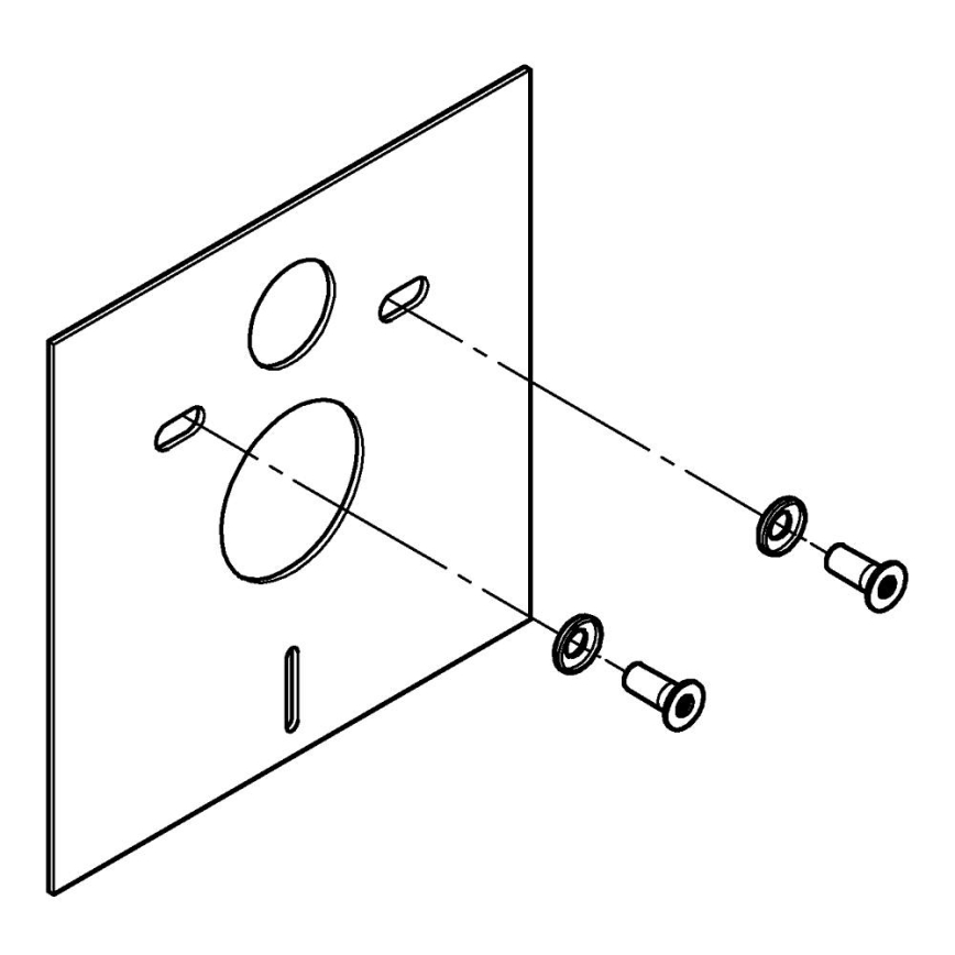 GROHE 37131000 - Kit de fermeture douce pour WC, blanc