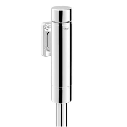 GROHE 37349000 - Mécanisme de chasse d'eau à pression RONDO A.S. 3” finition chromée brillante