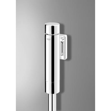 GROHE 37349000 - Mécanisme de chasse d'eau à pression RONDO A.S. 3” finition chromée brillante