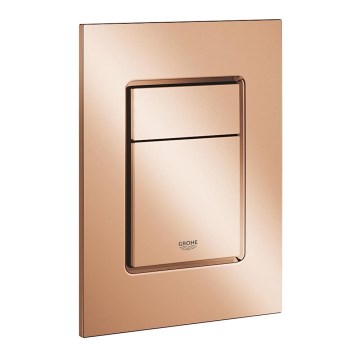 GROHE 37535DA0 - Betätigungsplatte SKATE COSMOPOLITAN S 130 × 172 mm, Bronze