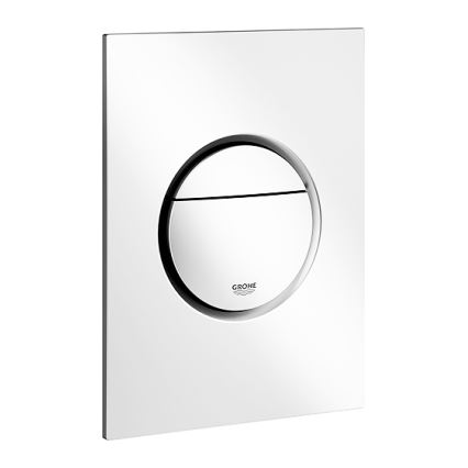 GROHE 37601P00 - Plaque de commande NOVA COSMOPOLITAN S 130 × 172 mm chromée