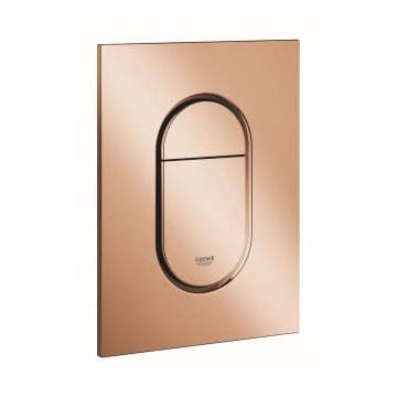 GROHE 37624DA0 - Pulsante di comando 130 × 172 mm, finitura bronzo