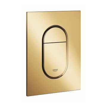 GROHE 37624GL0 - Betätigungsplatte ARENA COSMOPOLITAN S 130 × 172 mm, goldfarben