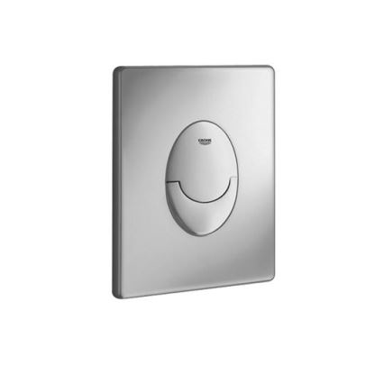 GROHE 38505P00 - Plaque de commande SKATE AIR 156 × 197 mm, chrome mat