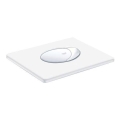 GROHE 38506SH0 - Plaque de commande de chasse d'eau SKATE AIR 156 × 197 mm blanche