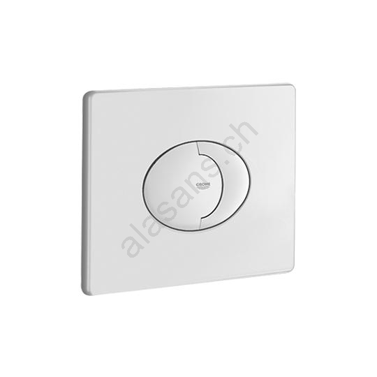 GROHE 37489000 Bouton De Chasse D’Eau Extensible Chromé – Plaque Déclenchement 200 Mm, Finition Brillante, Compatible Réservoirs Encastrés Grohe