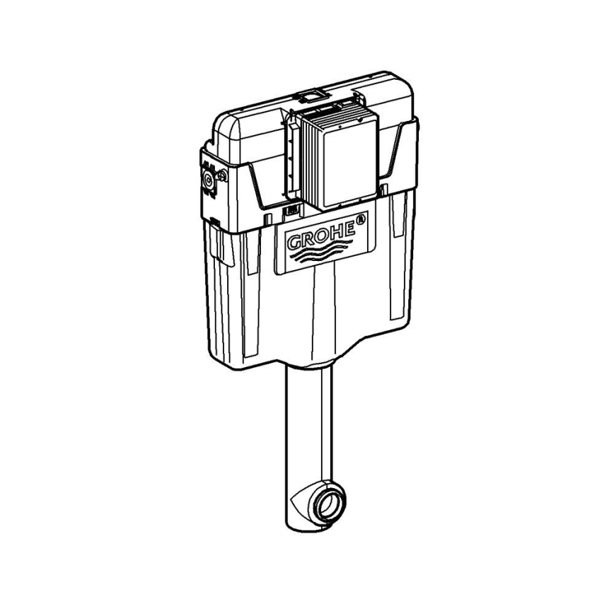 GROHE 38661000 - Cassetta di risciacquo GD 2