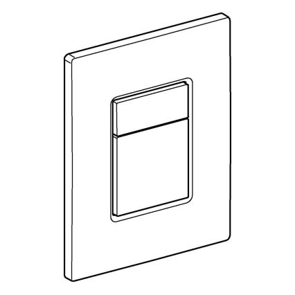 GROHE 38732GN0 - Plaque de commande SKATE COSMOPOLITAN 156 × 197 mm dorée