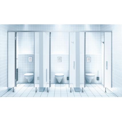 GROHE 38732SD0 - Plaque de commande SKATE COSMOPOLITAN 156 × 197 mm en inox