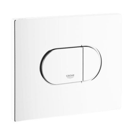 GROHE 38858SH0 - Plaque de commande ARENA COSMOPOLITAN 156 × 197 mm blanche