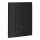 GROHE 389662430 - Betätigungsplatte EVEN 156 × 197 mm schwarz