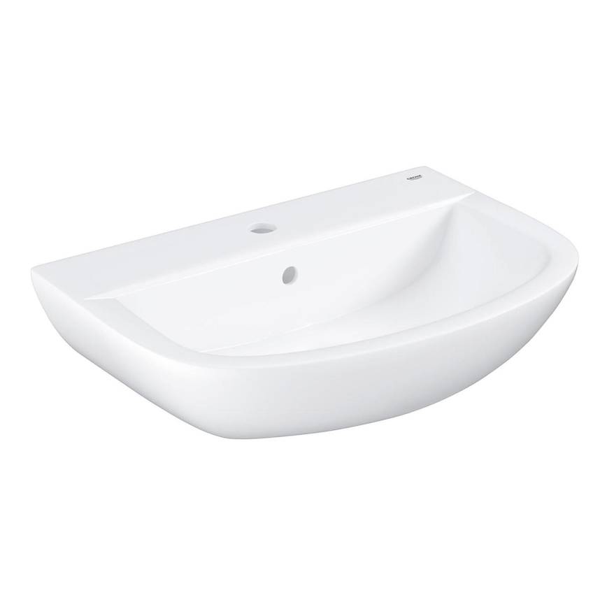 GROHE 39421000 - Lavabo mural suspendu BAU CERAMIC 609 × 442 mm céramique/blanc