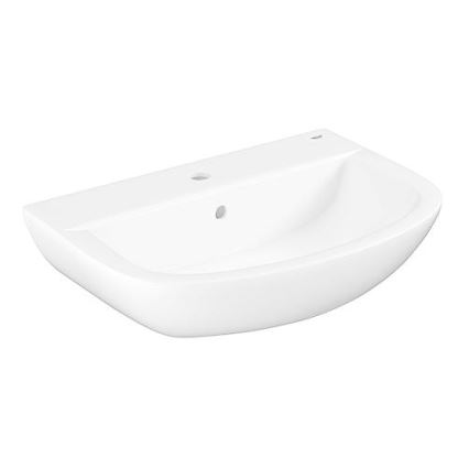 GROHE 39421000 - Lavabo mural suspendu BAU CERAMIC 609 × 442 mm céramique/blanc