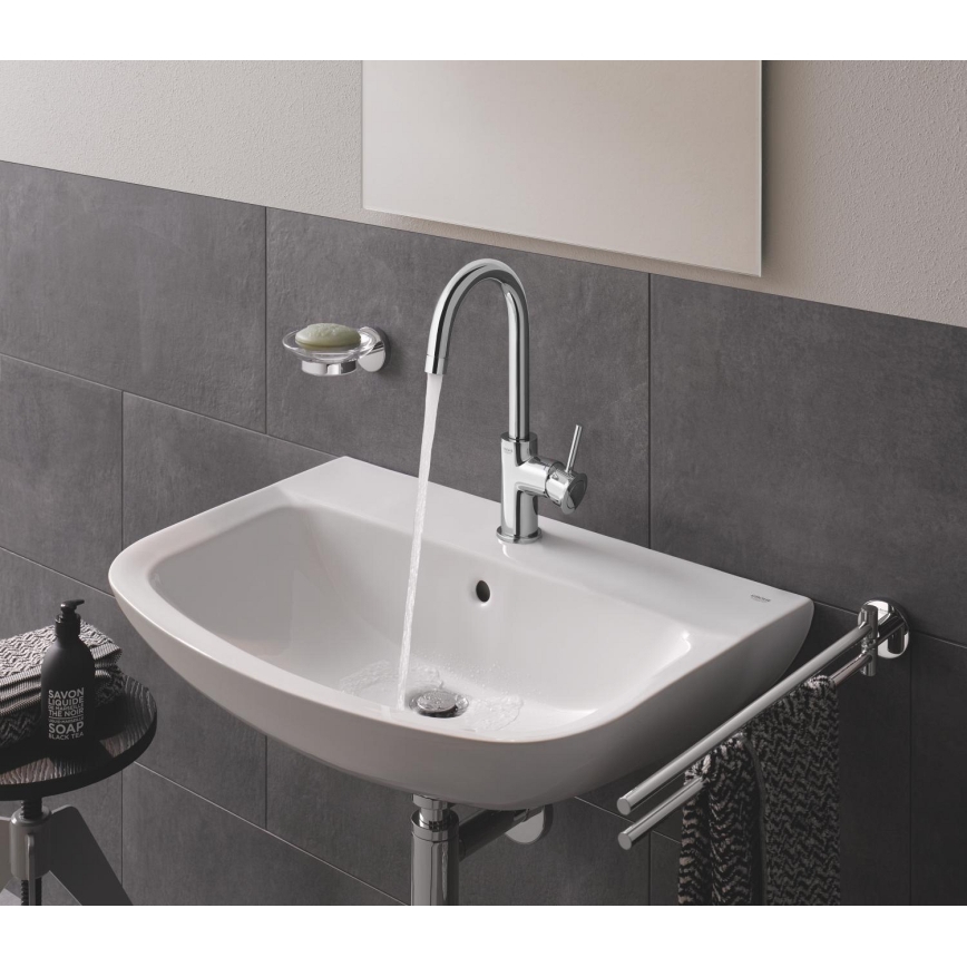 GROHE 39421000 - Wandwaschbecken BAU CERAMIC 609 × 442 mm Keramik/weiß