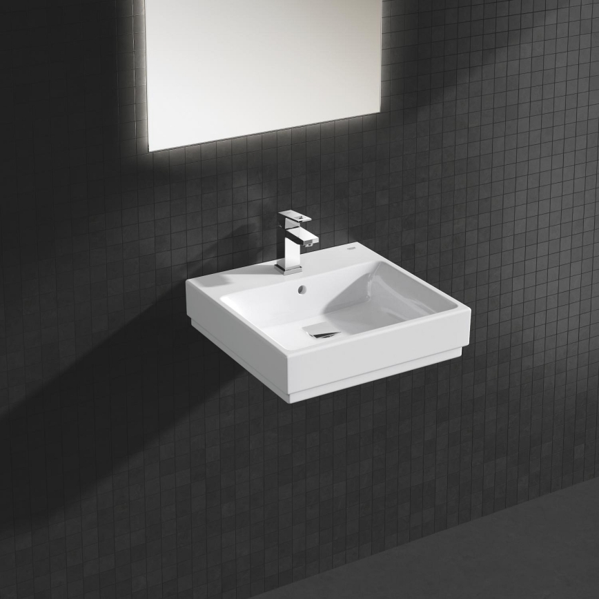 GROHE 3947400H - Lavabo CUBE CERAMIC 500 × 490 mm ceramica/bianco