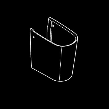 GROHE 39570000 - Halbsäule ESSENCE 320 × 319 mm Keramik/weiß