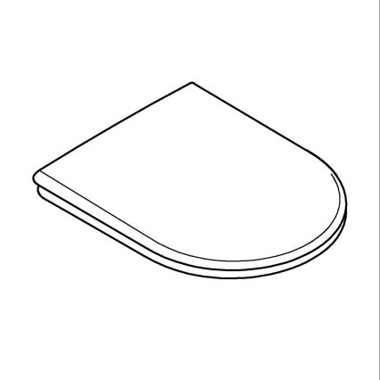 GROHE 39577001 - Abattant WC ESSENCE blanc Duro