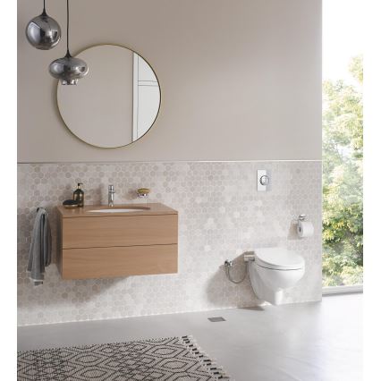 GROHE 39648SH0 - Sedile per bidet manuale BAU CERAMIC bianco duraturo