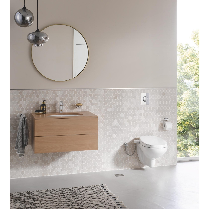 GROHE 39648SH0 - Sedile per bidet manuale BAU CERAMIC bianco duraturo