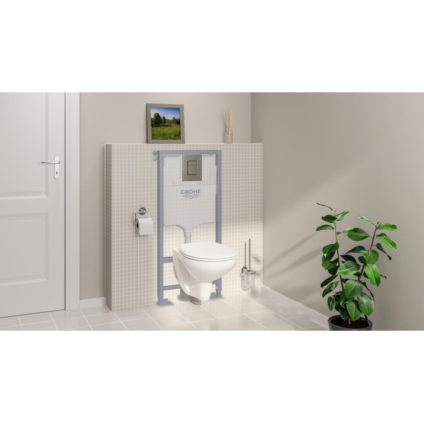 GROHE 39930000 - Set 4 in 1 per WC SOLIDO 1,13 m, cromo lucido
