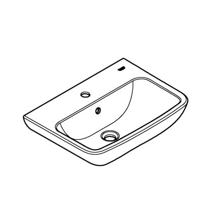 GROHE 39949000 - Waschbecken START EDGE 550 × 400 mm Keramik/weiß