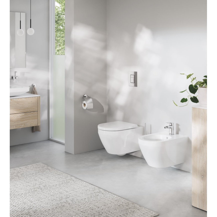 GROHE 40367001 - Porte-rouleau de papier toilette ESSENTIALS 167 x 119 mm chromé brillant