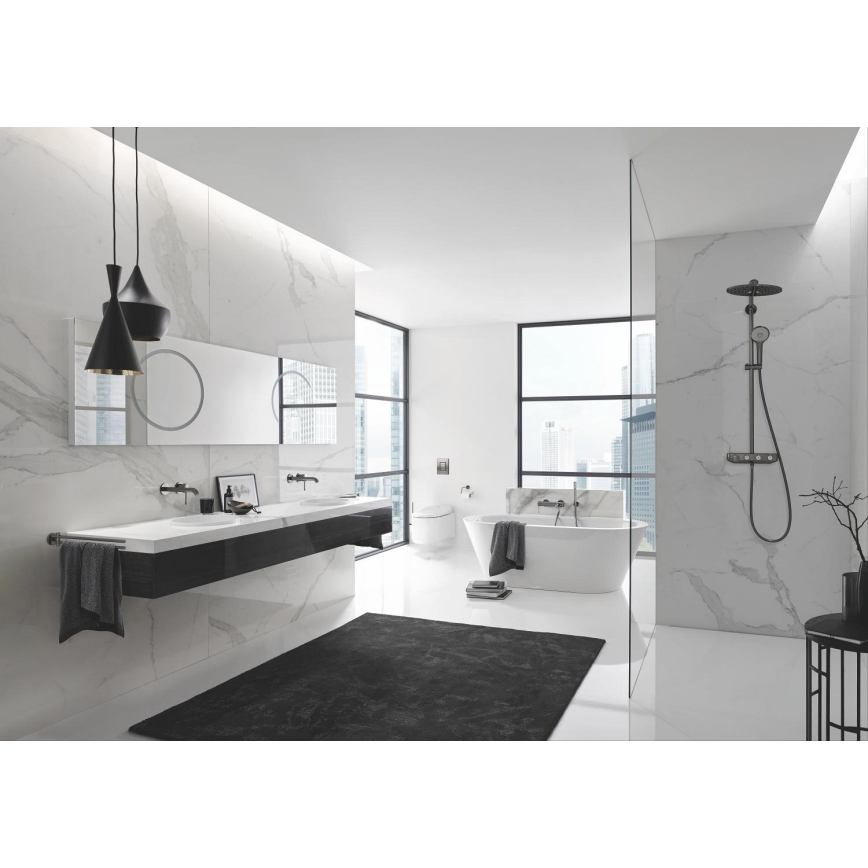 GROHE 40371AL1 - Barra portasciugamani ESSENTIALS 439 mm grafite