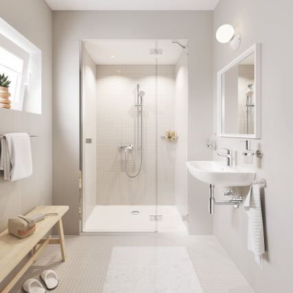 GROHE 40394001 - ESSENTIALS Flüssigseifenspender, 160 ml, Hochglanz-Chrom