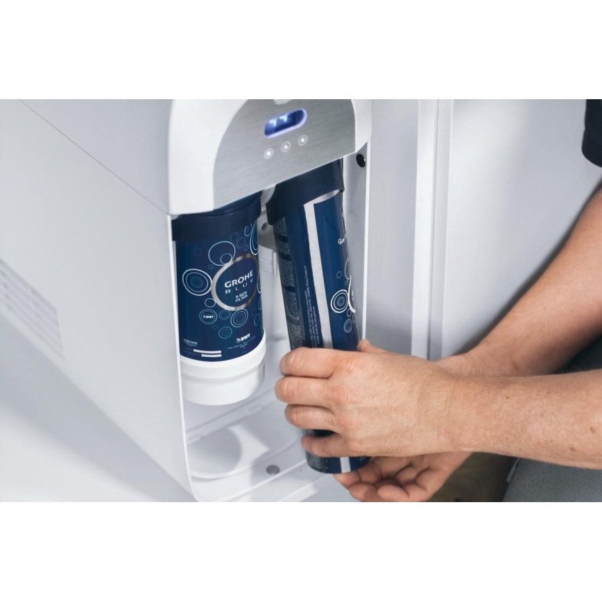 GROHE 40422000 - Cartouche CO2 425 g pour GROHE BLUE (4 pièces) en inox
