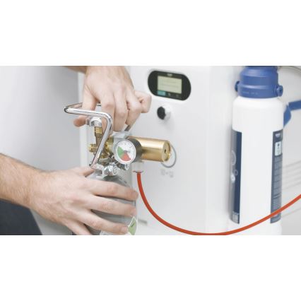 GROHE 40423000 - Kit di avviamento con bombola di CO2 pressurizzata GROHE BLUE 2 kg