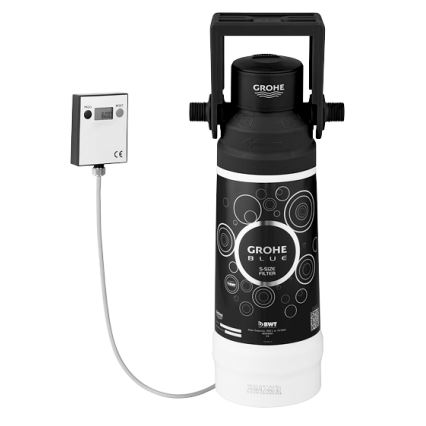 GROHE 40438001 - Kit di avviamento per filtro S GROHE BLUE, cromo lucido