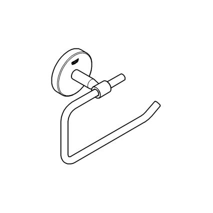 GROHE 40457001 - Porta carta igienica BAUCOSMOPOLITAN cromo lucido